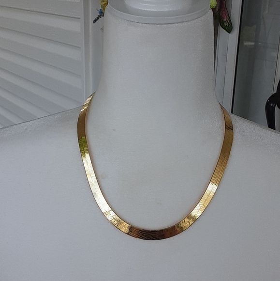 Technibond Jewelry - 18K Technibond 20" Herringbone X-Flex Necklace